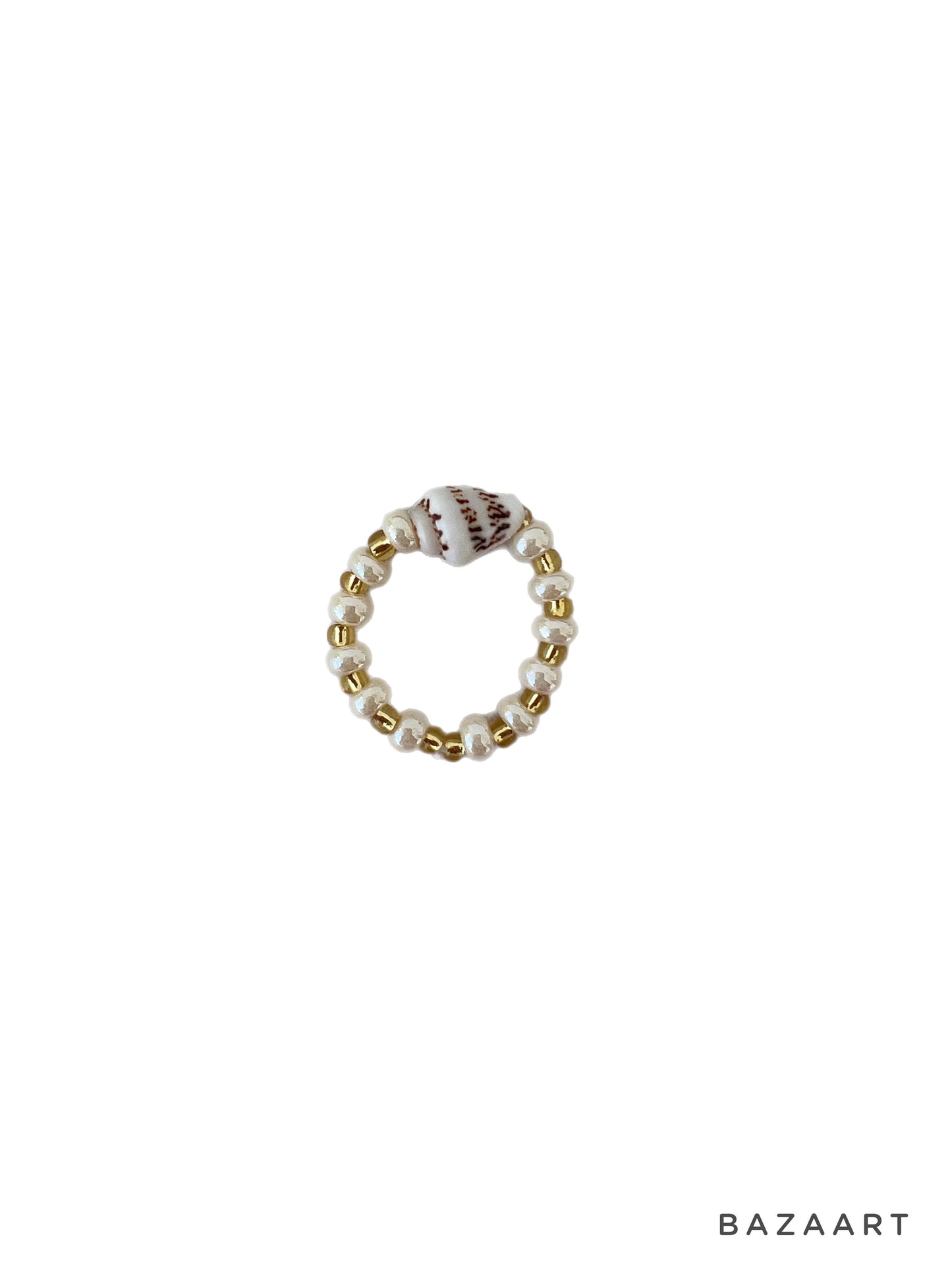 Holly Seashell Ring