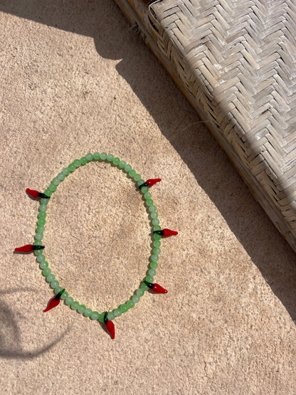 Green Chili Necklace