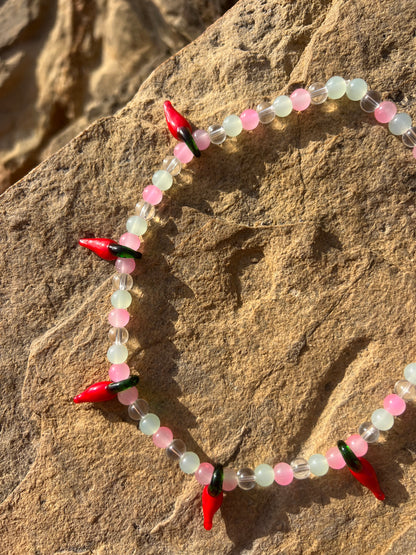 Pastel Chili Necklace