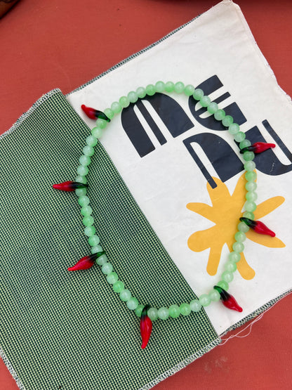 Green Chili Necklace