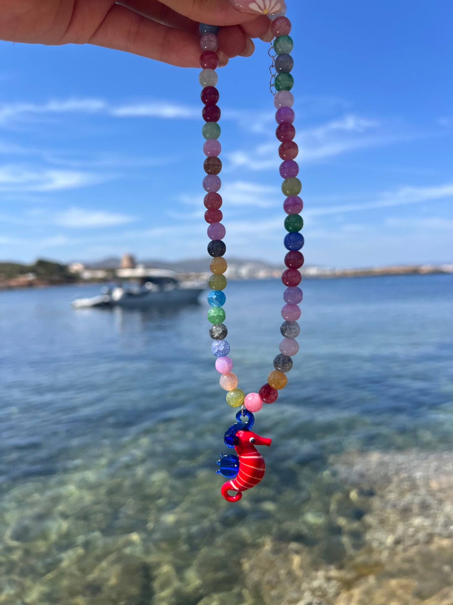 Seahorse multicolor Necklace