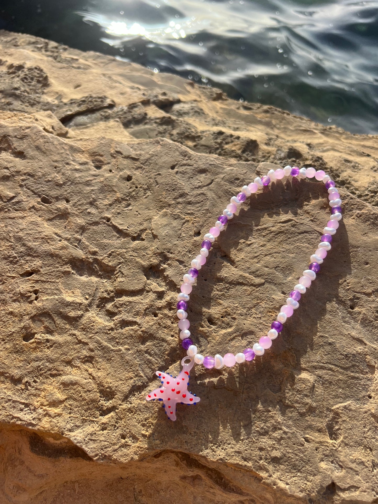 Necklace Lilac Seastar