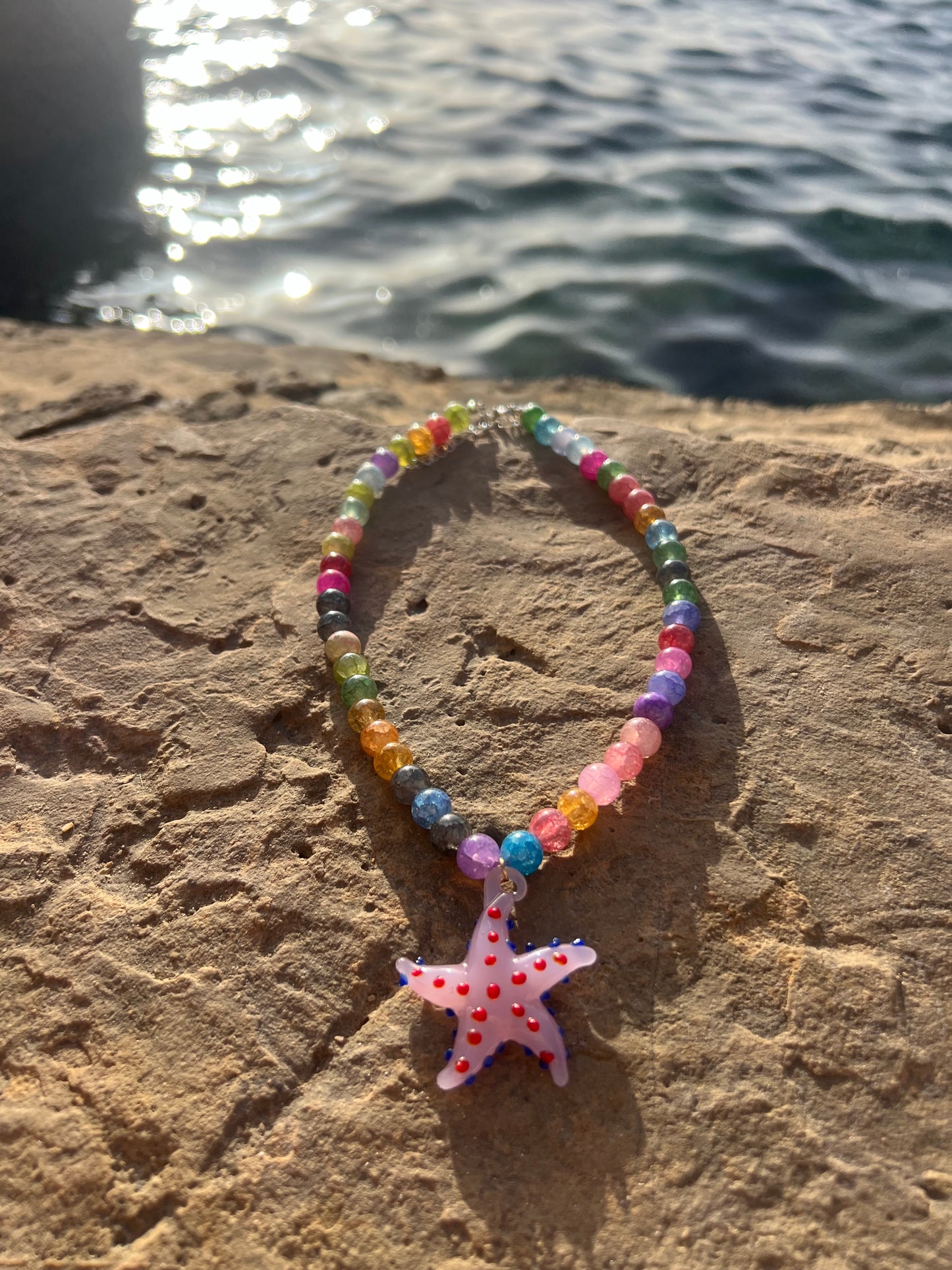 Multicolor Necklace Seastar