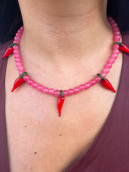 Chili Necklace Watermelon