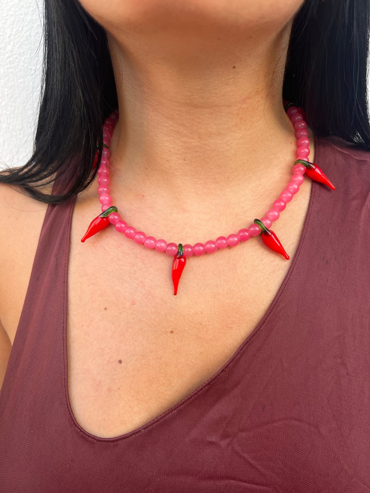 Chili Necklace Watermelon