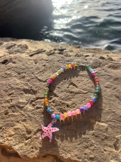 Multicolor Necklace Seastar