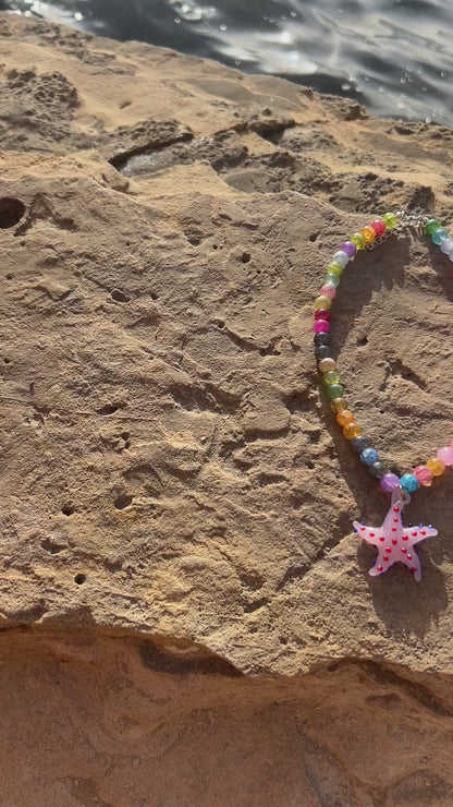 Multicolor Necklace Seastar